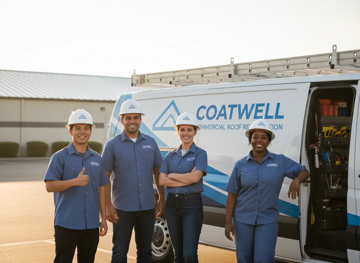 Commercial roof coating company in Newark, DE